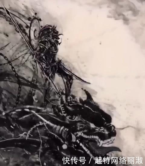 魔鬼|美术生画“一张不能近看的画”,当镜头接近时,网友:细节魔鬼