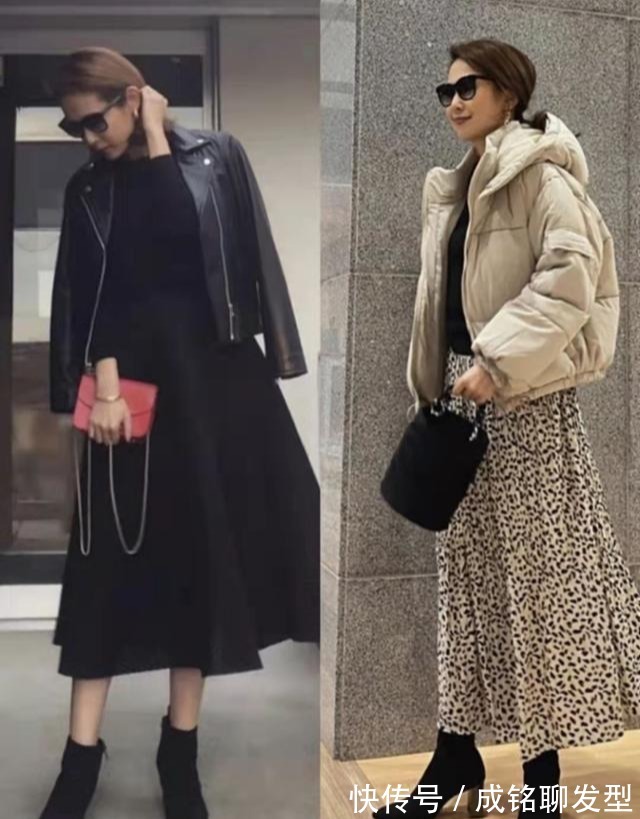 减龄 50岁女人别总穿运动鞋,学学这位大龄博主的短靴搭配,时髦又减龄