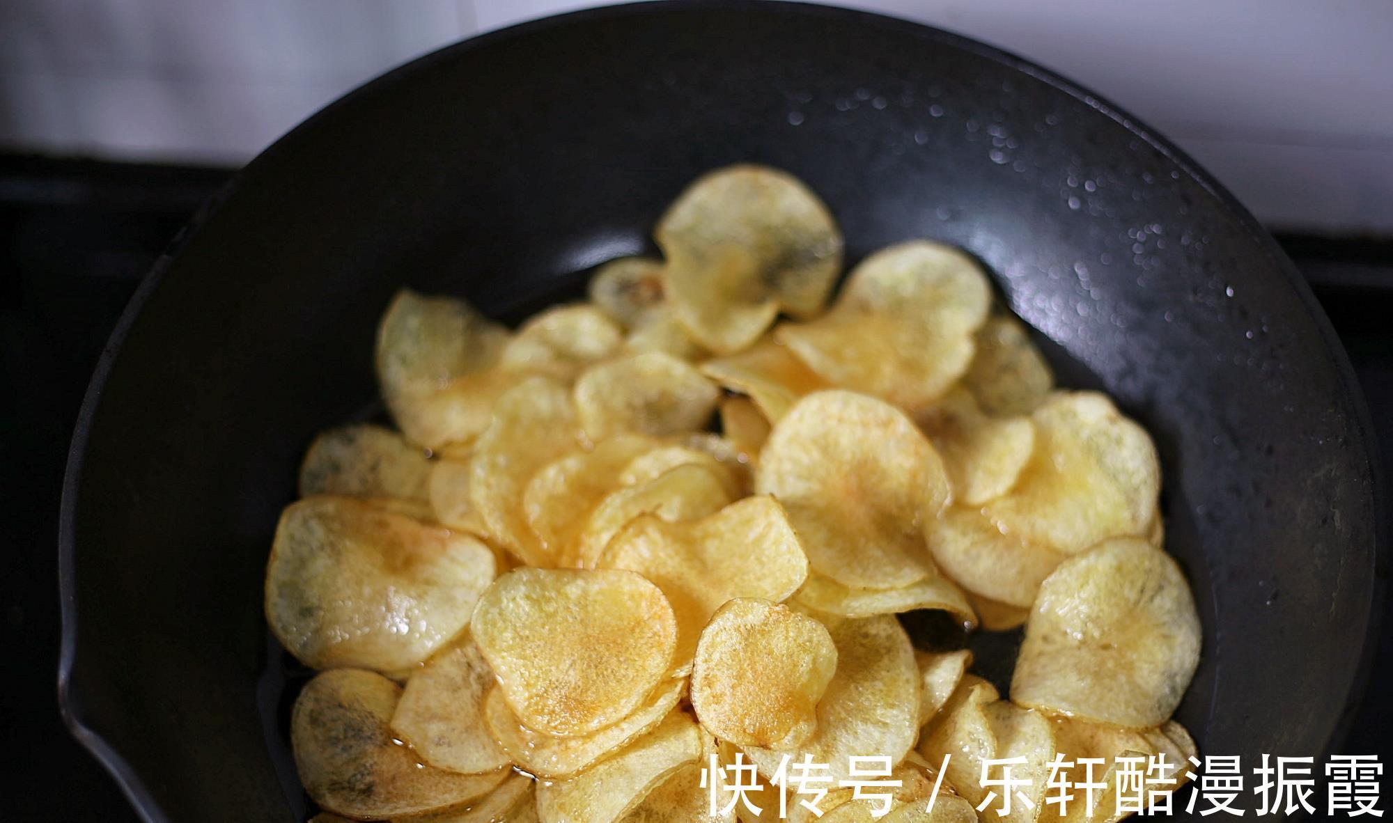 一块钱|用1块钱就能实现薯片自由，满满一大盘，香香脆脆，一次吃到爽