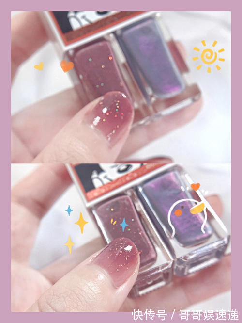 指甲油|我的指甲上有星星你相信吗?女孩子的快乐太简单啦~