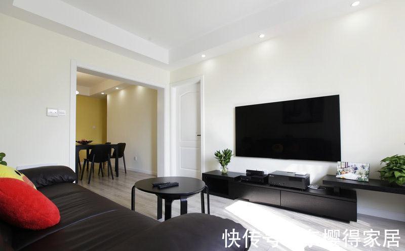 邻居|穷老公没钱装修,只是刷了大白墙,没想也这么好看,邻居都来取经