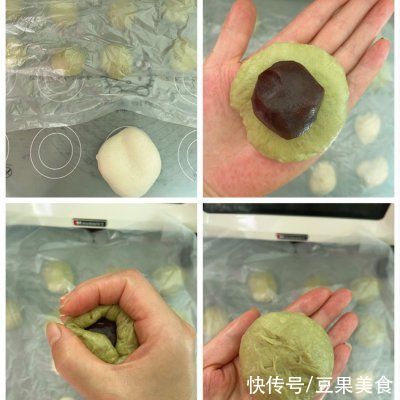 抹茶豆沙餐包别再用这么做了,教你新吃法