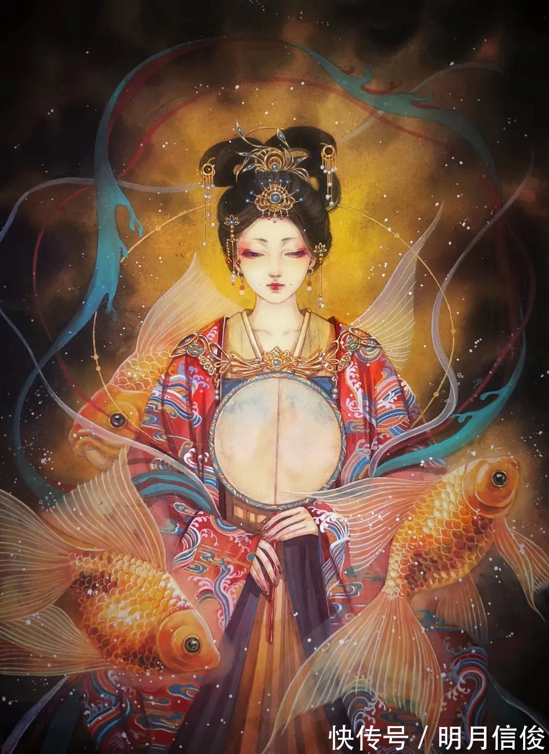 熙往$好撩人的眼神啊,她笔尖下的女妖,个个美成凡间精灵