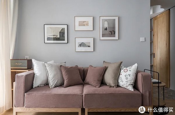 阳台|开放式餐厨+封闭式阳台，62㎡小窝装出90㎡的空间感