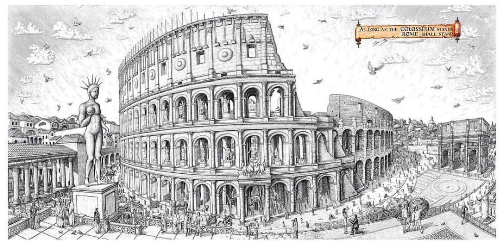 英国小伙用针管笔画出了最美中国地图,独一无二的中国风