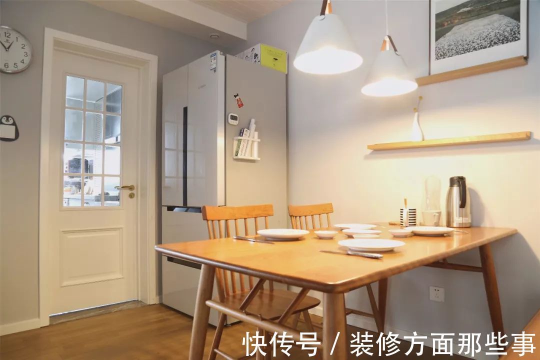 隔断门|115㎡现代北欧风格新房装修,阳台客厅打通太舒服!