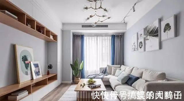 装修|90㎡北欧风装修3室2厅,整体很舒适,榻榻米和书房绝配