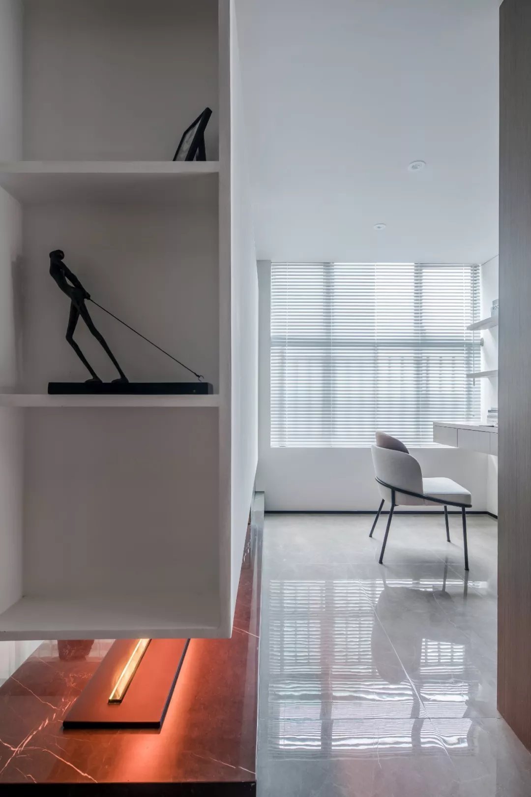 木饰面|125㎡现代简约，以实用与舒适的设计，打造品质端庄的现代感