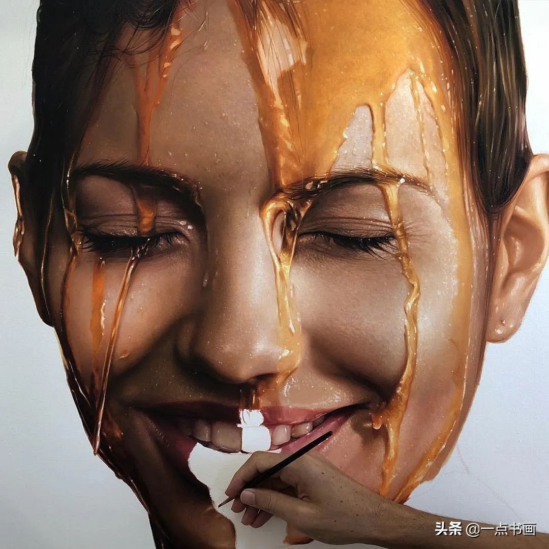 人体单反!这位巴西画家被称为“人体单反”,对色彩和细节的把控,简直神了