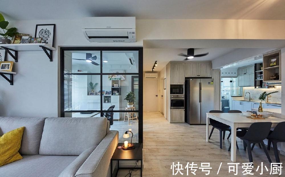 房子|小仙女花10万装修95㎡的房子,爆改新房,邻居踏破门槛来参观