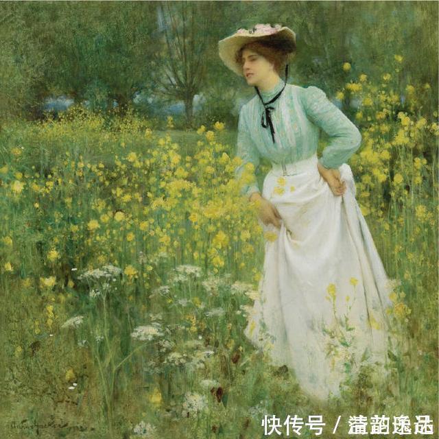 阿瑟哈克！英国前拉斐尔派画家，阿瑟哈克，油画作品欣赏