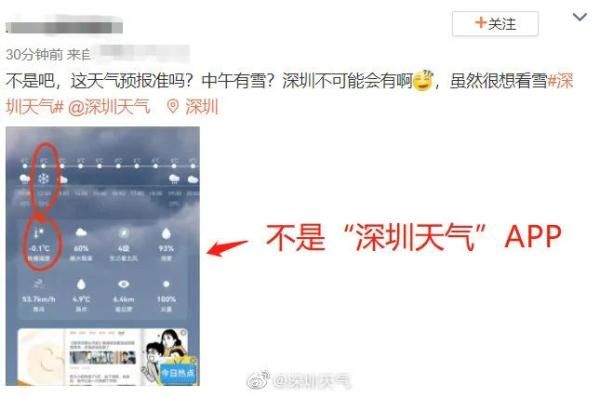 天气|深圳下雪了？假的！但冷是真的……