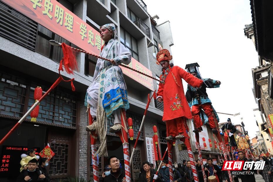 长乐！长乐抬阁故事会是汨罗人记忆中的元宵