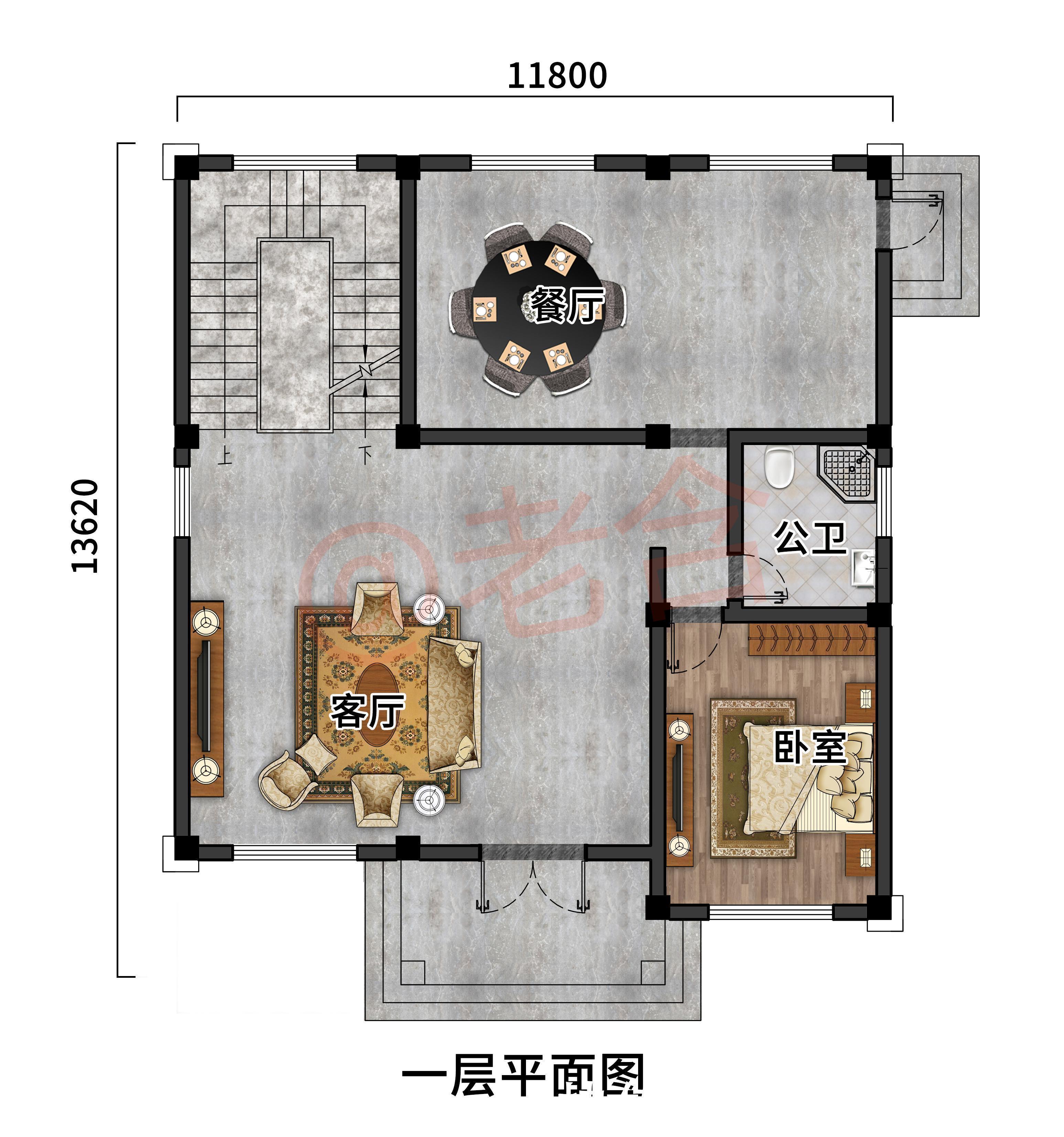 别墅|农村受欢迎的2套二层别墅设计图,造价仅18万,自建房不二选择