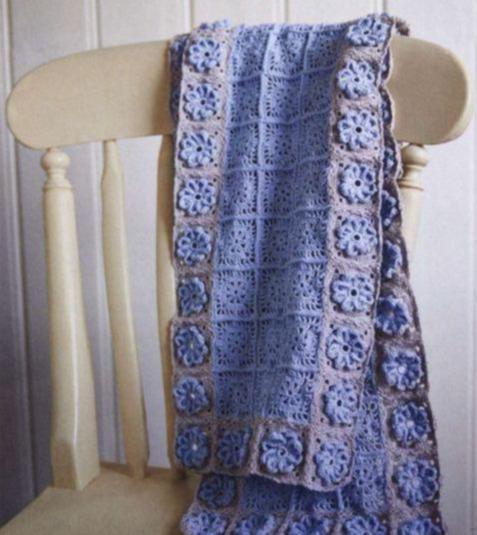 55款钩编平面花片图解，各个形状都有，以后钩什么都可以！收藏