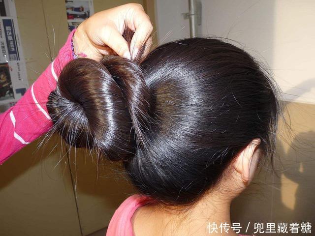 头发一年能长多长?美少女剃光头,记录头发一年的生长过程!