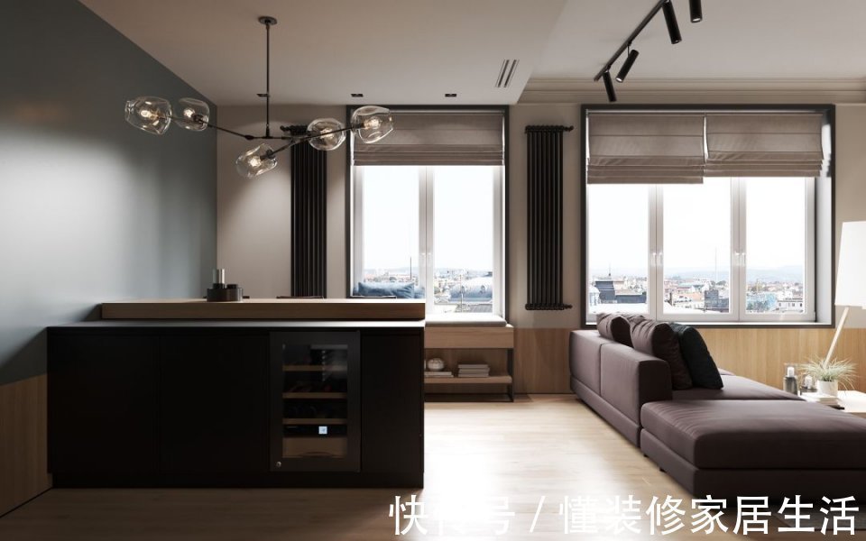 玄关|别再盯着北欧风啦,看看人家66㎡小户型轻奢风,豪宅也被秒成渣