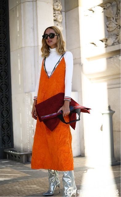 冬天|今年冬天火了“南瓜色”穿搭,优雅又显贵,普通人也能穿出高级感