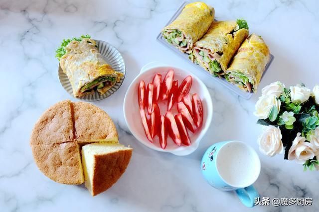 晒晒我家7天早餐，每天都有好滋味，只要人勤快，就有好吃的