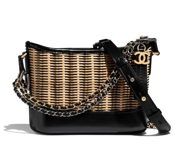 oblique 我和钟楚曦的度假差距 就是这只草编包!