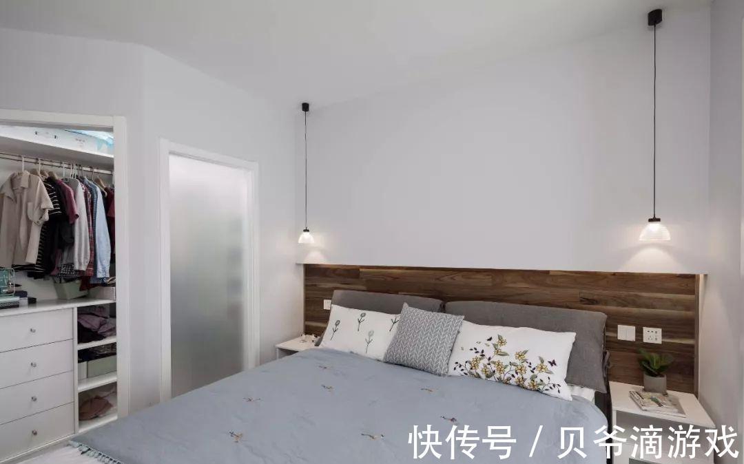 投影布|83平两室一厅，北欧风格，客厅电视和投影布都有，想看啥看啥