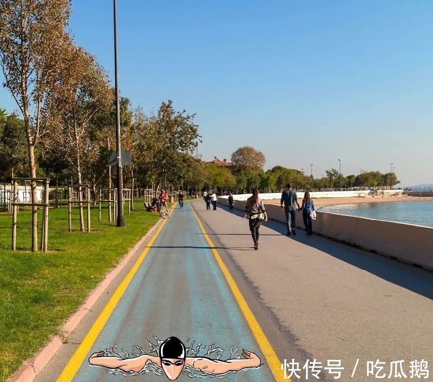 灵感$太赞了!简单几根线条,就把普通的风景,变成趣味创意插图