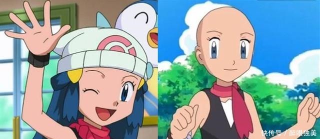 只有美女才能驾驭得了光头，那些不靠发型颜值依旧出众的动漫角色