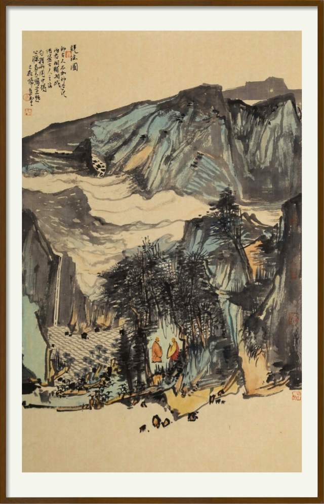 以山水为|「画作欣赏」会当凌绝顶,一览众山小,画家武春玉作品欣赏