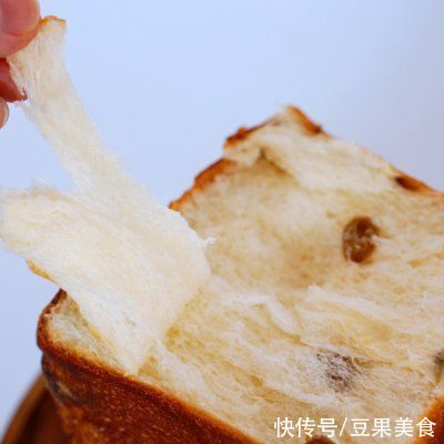 纯奶提子吐司|不加一滴水|奶香好吃