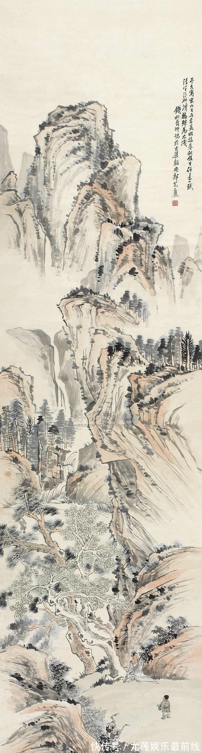 浑厚|你们有见如此古拙浑厚,朴实沉着的山水画吗?