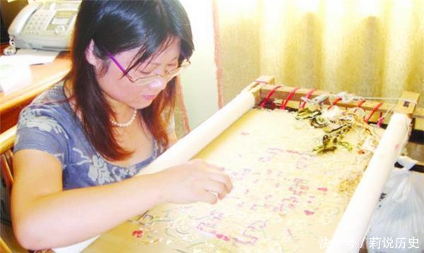用一根针绣出星空宇宙,拒绝美国航天局求购,她说:只能留在中国