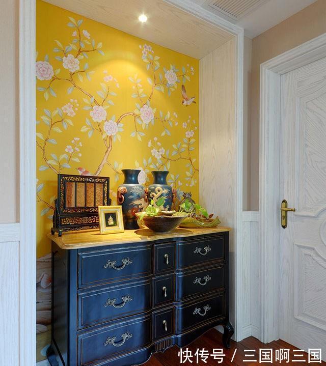 空间|美式别墅的独特韵味，客厅没有电视也很美，复古和浪漫并存