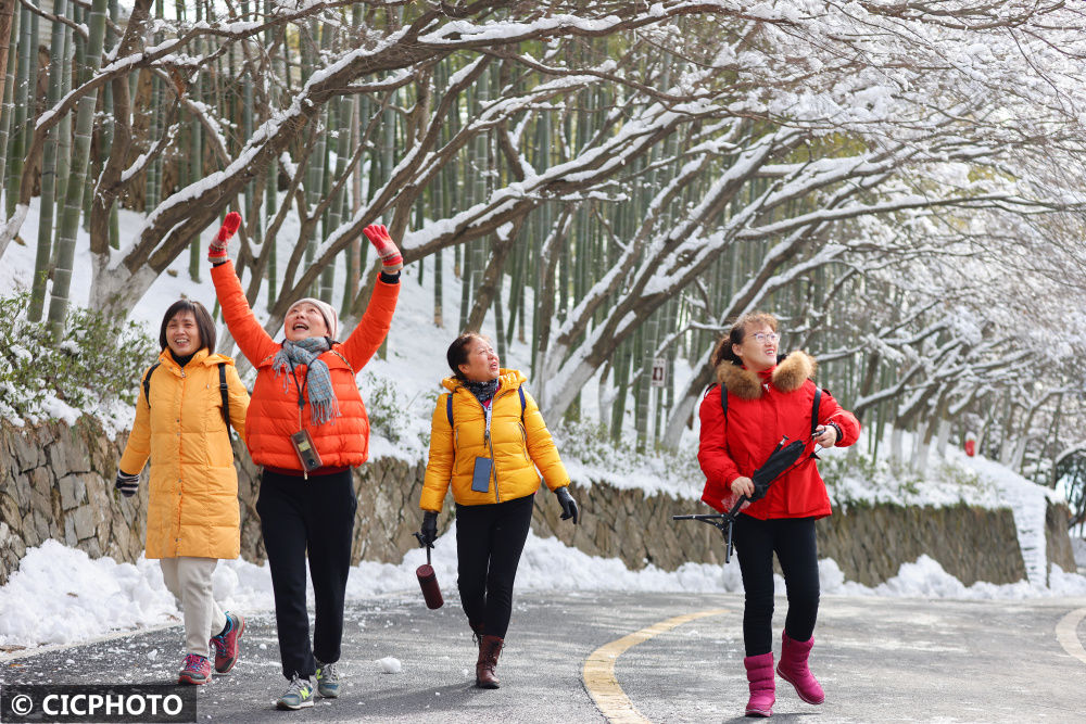 湖州|浙江湖州：雪后初晴 莫干山美如画