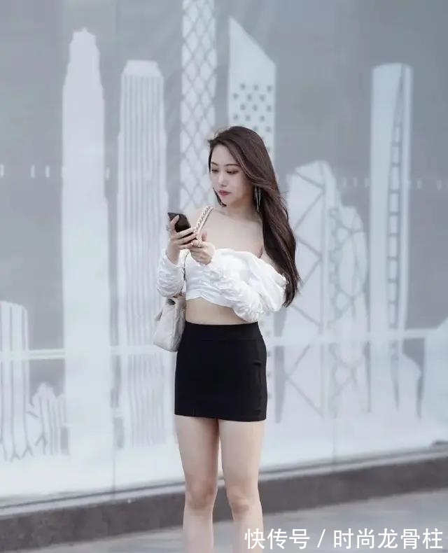 显瘦|美女搭配黑色包臀裙，时髦显瘦又吸睛！优雅的气质赚足回头率