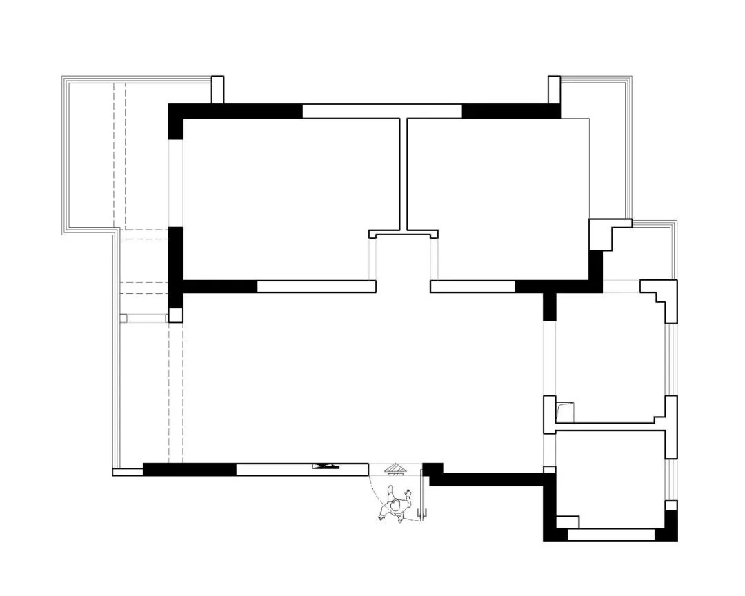 中西厨|客厅放弃电视,用一整面墙做收纳,快来跟这个神仙小户型学收纳!