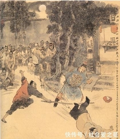 武松$柴进为什么用洪教头试探林冲武功而不去试探武松的武功?