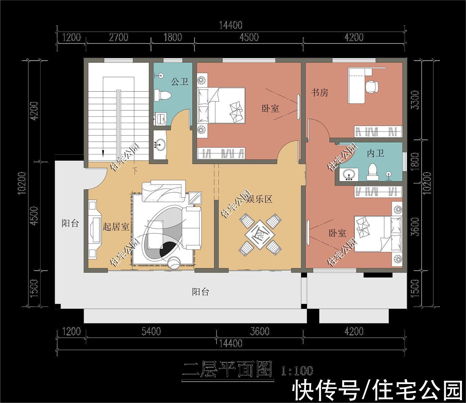 阳台|农村建房想要节约预算？小宅教你这样设计，施工难度不高还好看