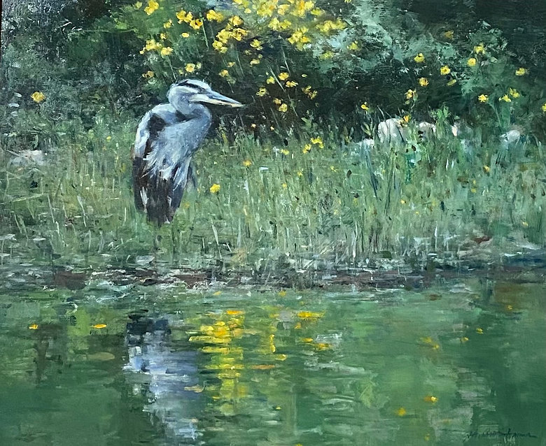 乡村@风景·乡村小景:美国油画家 约翰·奥斯汀·汉娜 的作品欣赏