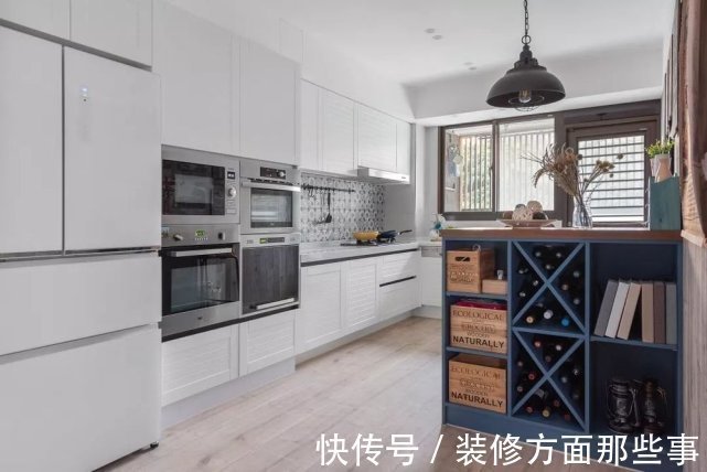 亚光砖|97㎡北欧风三居室,蓝色的渐变色来装点不同空间漂亮