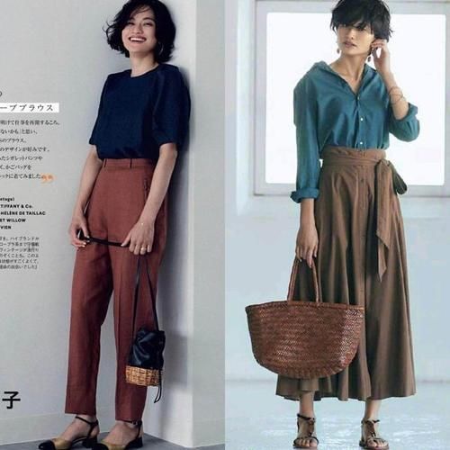 穿搭|日本主妇的时尚感真强，50岁大妈穿出30岁的感觉，很值得借鉴