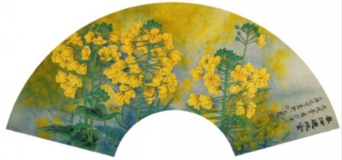 画家$汉中春天的符号丨画家李大庆笔下的“油菜花海”更走心!