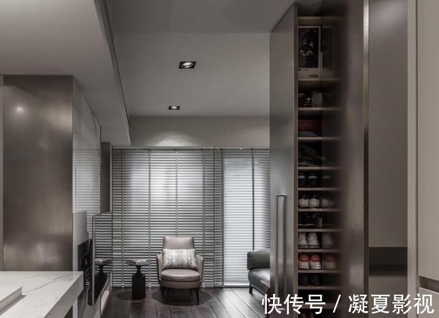 储物|我真没想到,玄关柜侧边再装双排抽拉柜,双面储物,能多放80双鞋