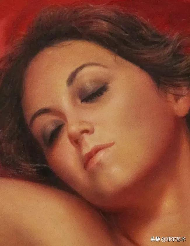女画家@女画家索莱达·费尔南德斯画笔下的女子人物沉稳自然,美丽优雅