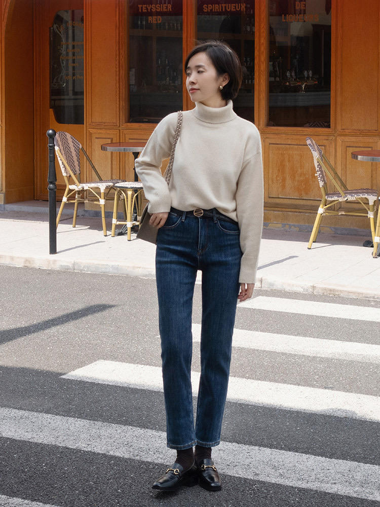 牛仔裤 冬日也想秀出大长腿?看看这五条牛仔裤吧,休闲感满分更显腿长!