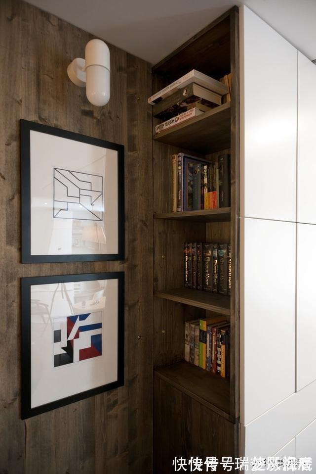 储物区|90后男主坚持把卧室抬高至半空,35㎡家储物空间翻倍,太实用