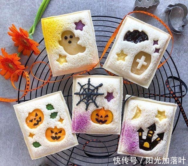 三明治|这么可爱的圣诞节三明治你舍得吃吗学习了!