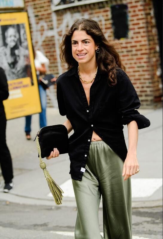 medine|时尚博主Leandra Medine随意自然的混搭与叠穿 具有独特的风格魅力