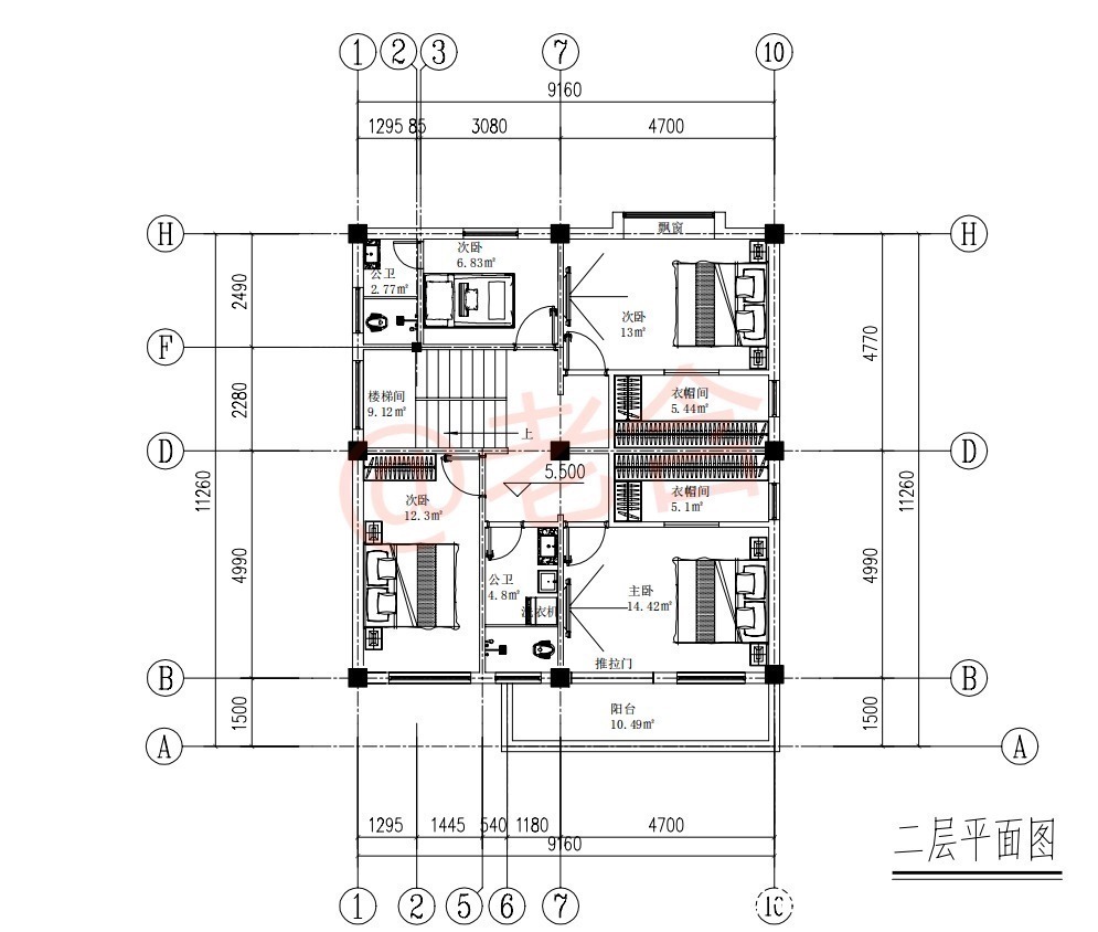 农村|99米小户型农村三层别墅,简约现代,实用性高,造价仅15万