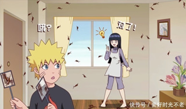 蟑螂|火影鸣人家蟑螂成灾,八卦六十四掌显威,最后却还得靠志乃