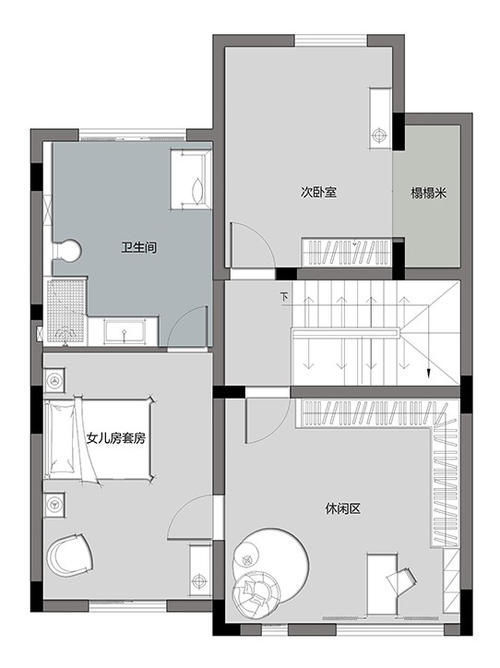 阳光大宅|周子鉴作品:350㎡阳光大宅,两层变三层,立体的家庭社交空间